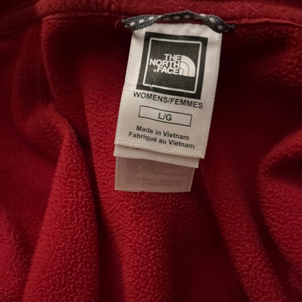 The North Face Women's Red Fleece Jacket